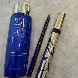 NEW Estée Lauder Eye Makeup Full Size Set eyeliner, mascara, eye makeup remover